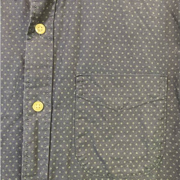NWT Mens Cotton Button Up Long Sleeve Shirt Medium - Picture 5 of 5